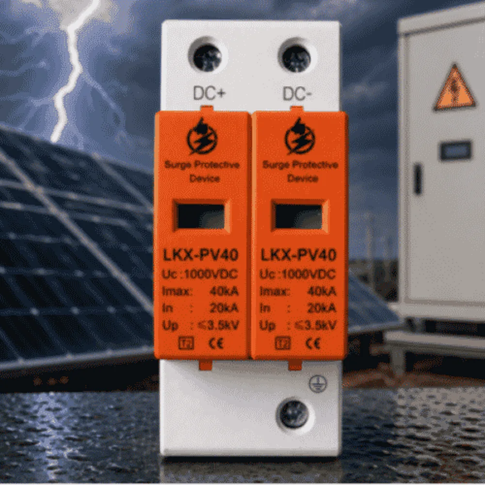DC Surge Protection Device 1000V 40kA for Solar Bangladesh | LKX-PV40 (2P)